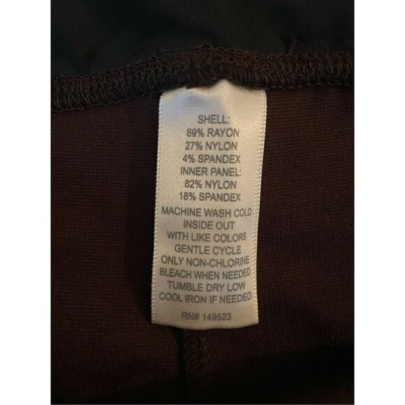 Nwt Alexander Jordan Tummy Control Dress Pants 1X  Formal Straight Leg - Picture 6 of 12